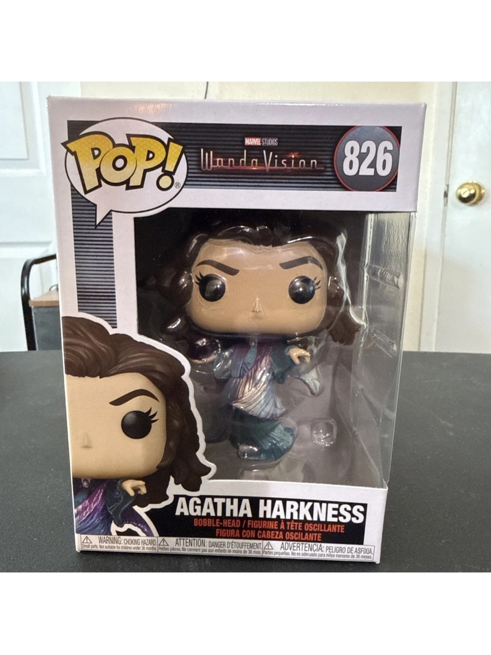 Funko PoP! Vinyl Marvel Agatha Harkness #826 Figure Wanda Vision Brand New Mint
